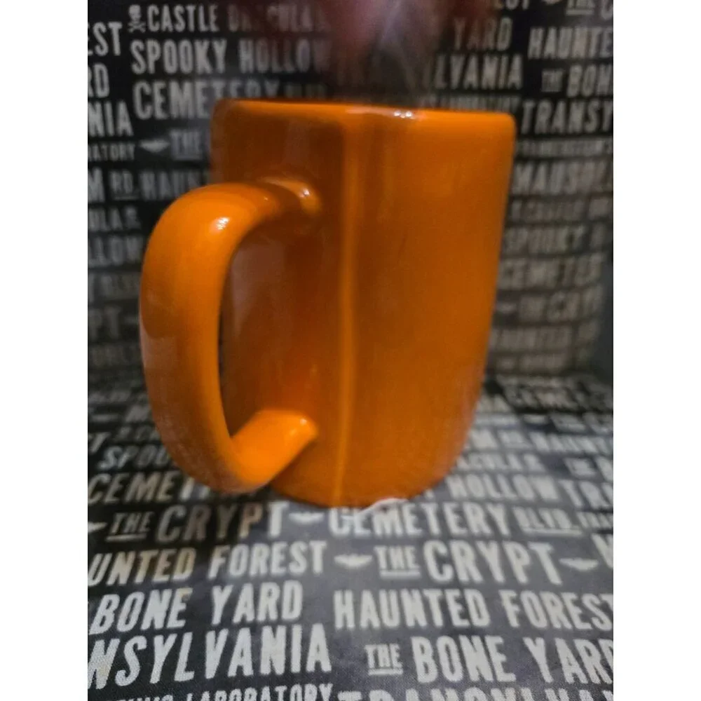 NWT Rae Dunn Spooky Orange Halloween Mug